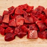 diced beef