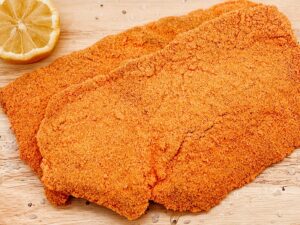 Crumbed beef Steak