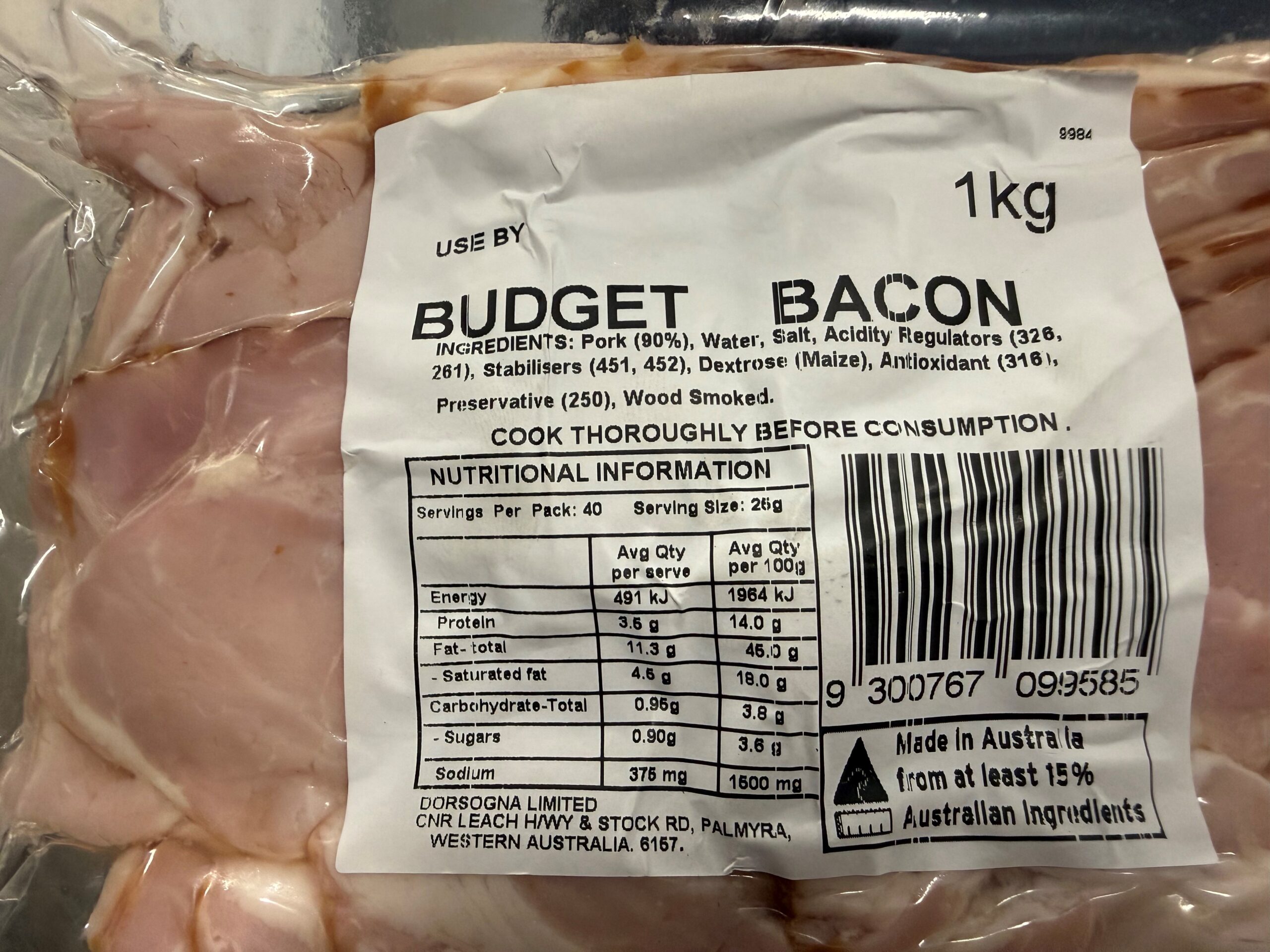 budget bacon 1kg scaled